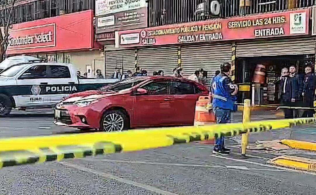 Hombre fallece desnucado en estacionamiento de la alcaldía Cuauhtémoc