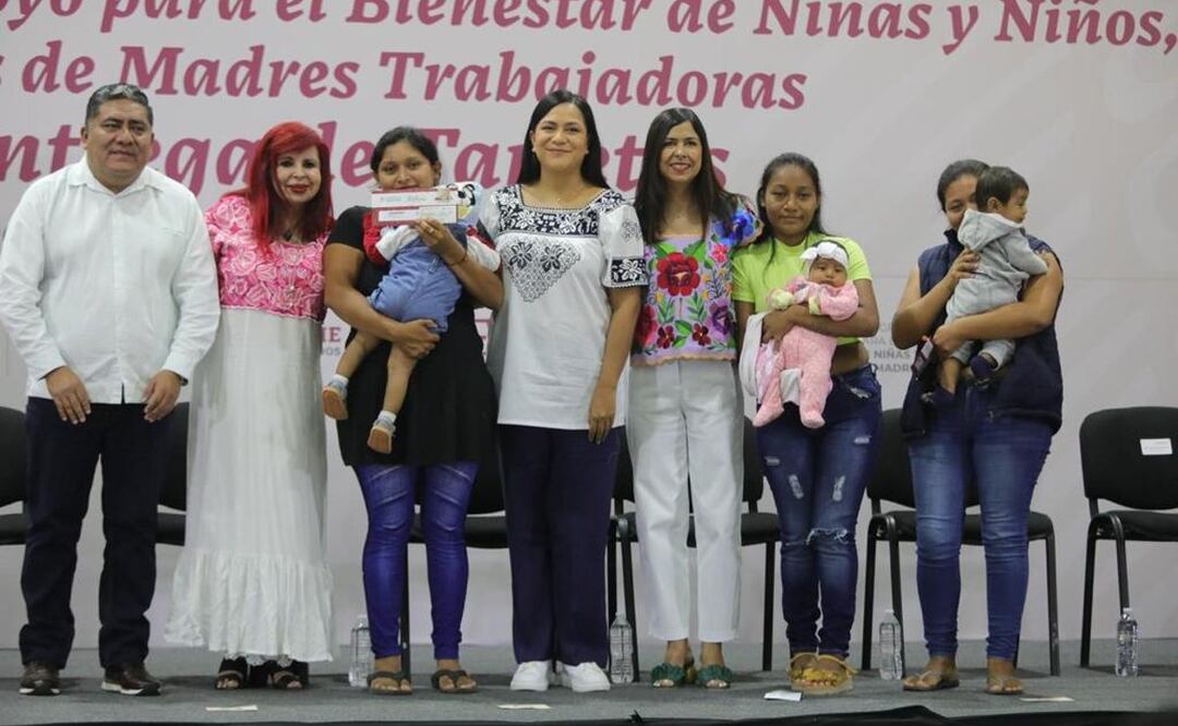 Por medio de Apoyo para el Bienestar niños y niñas se verán beneficiados en Campeche