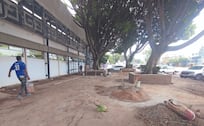 Inauguran Utopía La Heroica, pero trabajadores aún instalan canchas y estructuras metálicas
