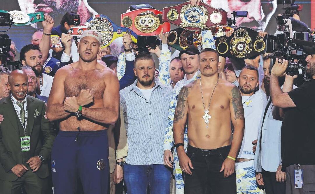 ¿Dónde y a qué hora ver la pelea de Tyson Fury contra Oleksndr Usyk?