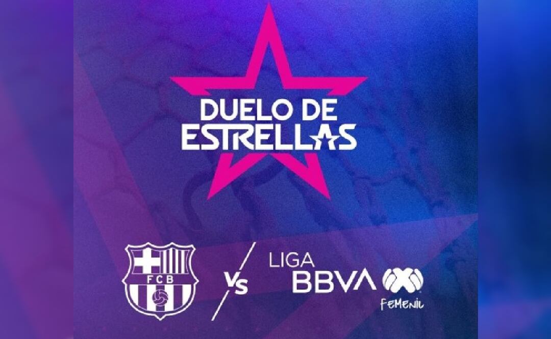 Duelo de Estrellas: Barcelona Femenil vs Liga MX Femenil. Foto: (Redes Sociales)