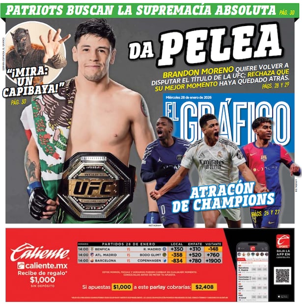 Portada El Gráfico | Miércoles 28 de enero de 2026