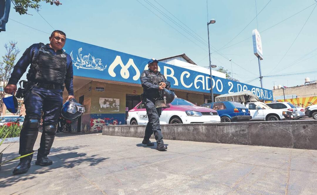 Mercados CDMX controlados por grupos criminales. Foto: (Axel Sánchez. El Gráfico)