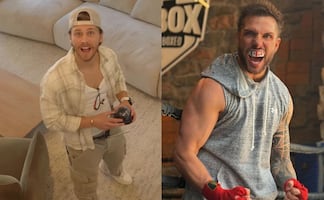 Aldo de Nigris y Nicola Porcella no aguantan las ganas de darse duro arriba del ring