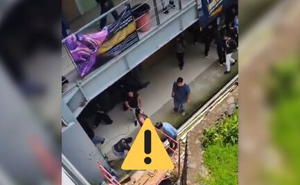 Estudiante del CCH Sur muere apuñalado en pelea dentro del plantel, agresor se rompe las piernas