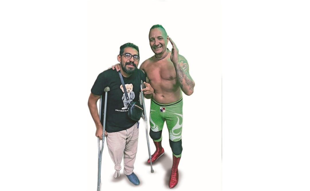 Jerry Juárez requiere de tu ayuda para juntar el dinero que le permita comprar una prótesis para sustituir la pierna que la diabetes le arrancó. Foto: Especial
