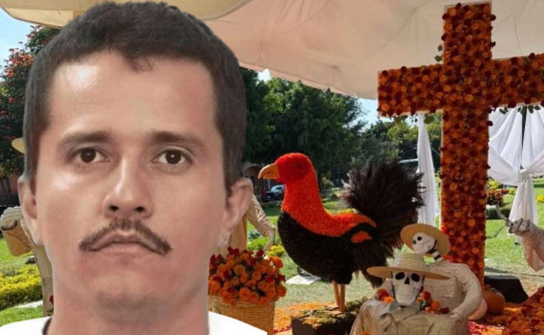 tumba de "El Mencho" para el Día de Muertos 2026. Foto: (Especial)