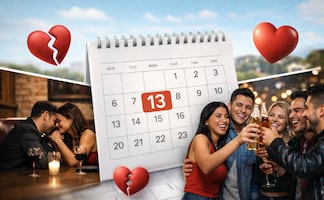 Día del Amante y Día del Soltero: el fenómeno del 13 de febrero que gana fuerza en México