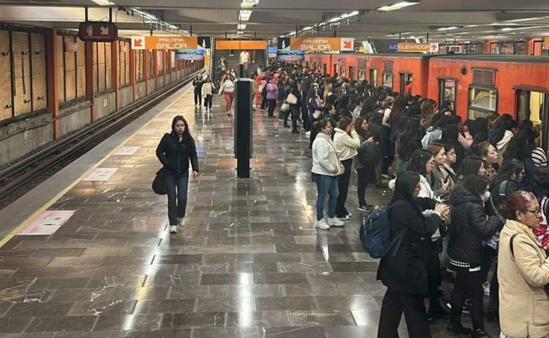 Metro CDMX. Foto: (X: @MetroCDMX)