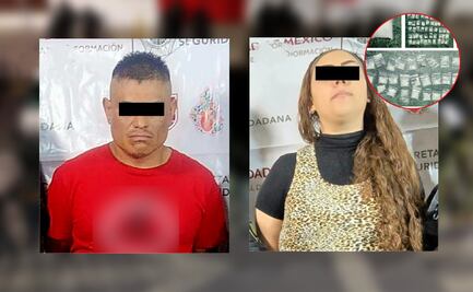 Detienen a gente de "Los Balta" en Iztacalco, les quitaron más de 250 dosis de distintas drogas