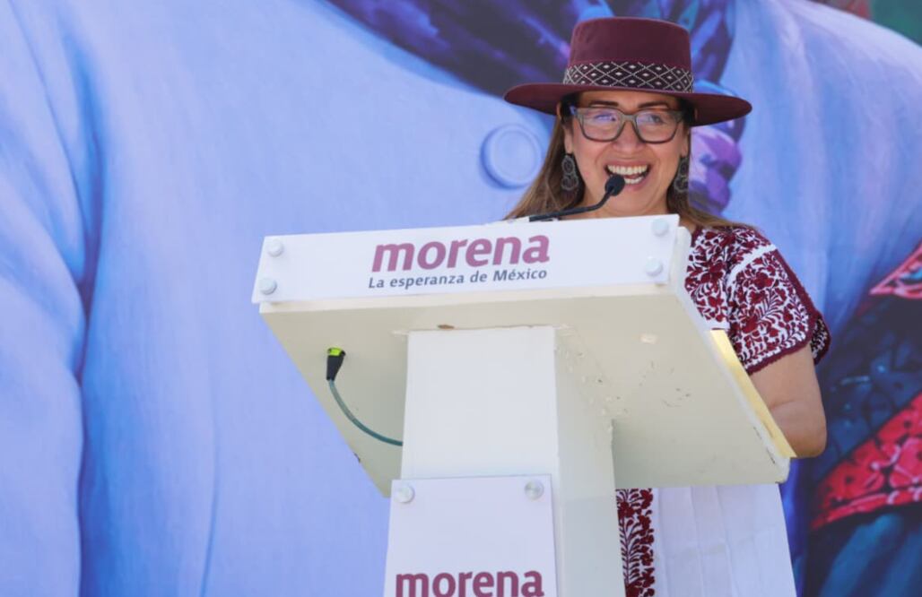 Ecatepec cierra filas con la 4T, Azucena Cisneros llama a defender la soberanía ante 5 mil personas (Foto: Especial)