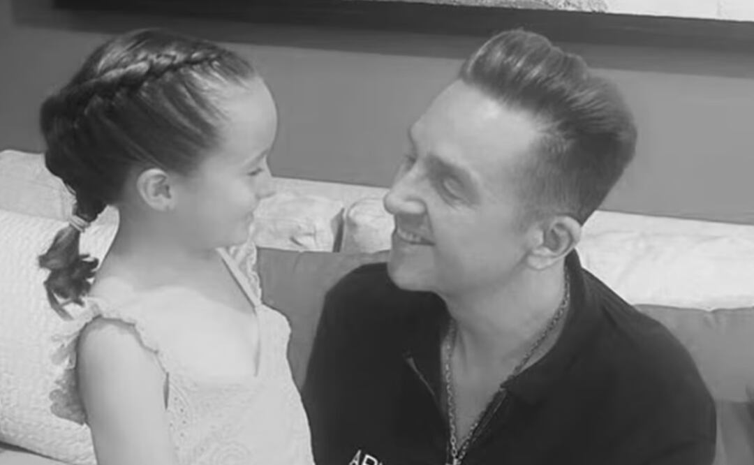 Daniel Bisogno y su hija (Foto: Instagram)