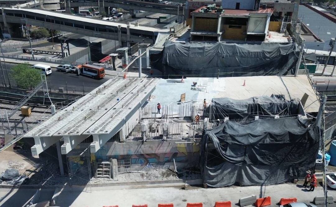Inicia montaje de nuevas trabes en Línea 9 del Metro... ¿Cuándo concluye la obra?