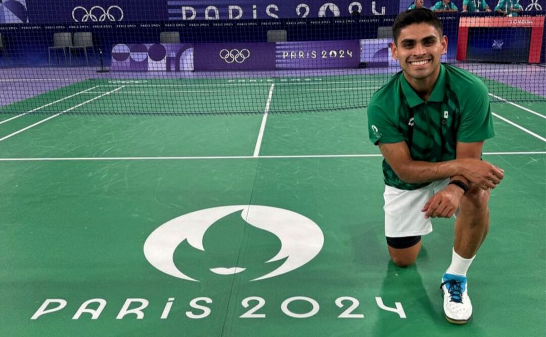 París 2024: Histórico resultado para el bádminton mexicano, con Luis Garrido