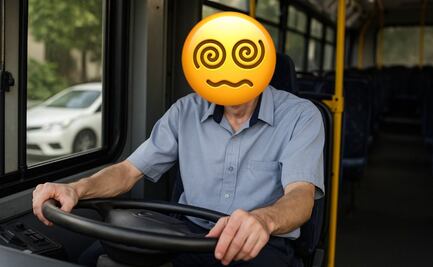 VIDEO: “Crikoso” al volante: denuncian a chofer de transporte público drogado que casi causa tragedia