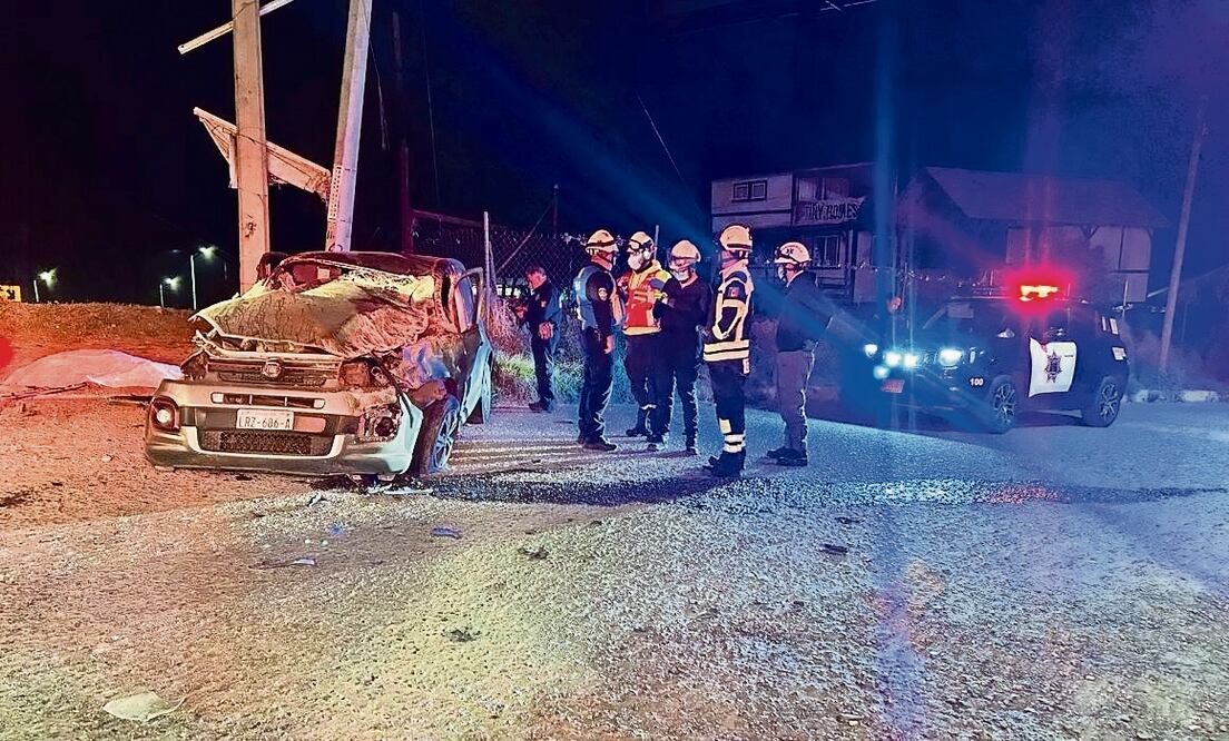 Accidente en la Texcoco-Lechería (Foto: Especial)