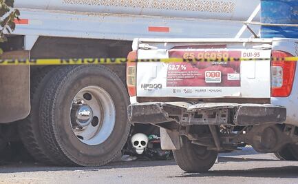 Motociclista muere tras quedar bajo pipa en Cuautitlán Izcalli