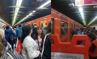 Línea 3 del Metro CDMX detenida y colapsada ¿Qué está pasando?