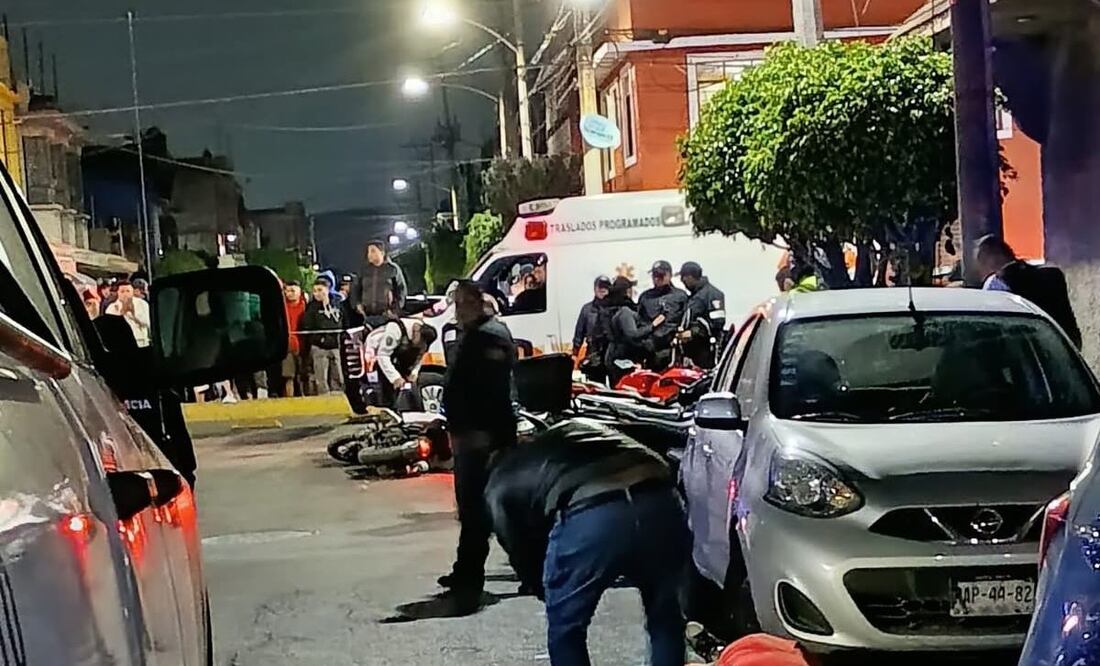 Foto: Tania Aguilar (En Nezahualcóyotl hombres iban por tragos y recibieron plomo)