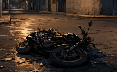 Biker sale proyectado y muere tras choque contra camioneta, en Tláhuac