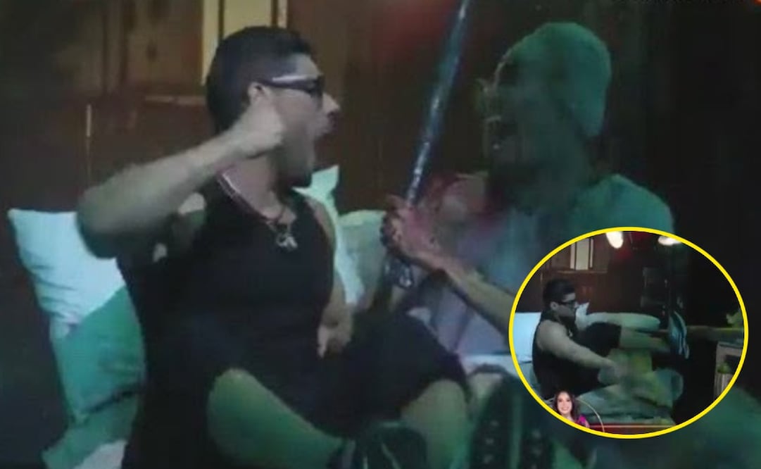 Masad Altamimi casi ataca a zombie (Vía: Captura de Vix)
