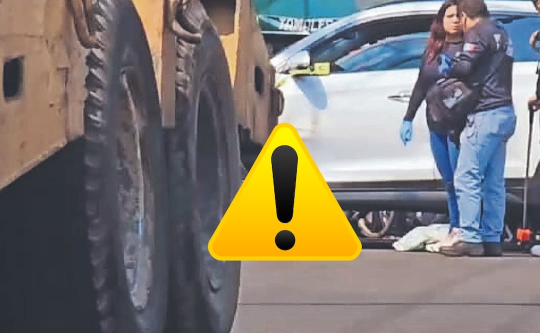 Trailero se echa de reversa y prensa a dos mecánicos, en Coyoacán