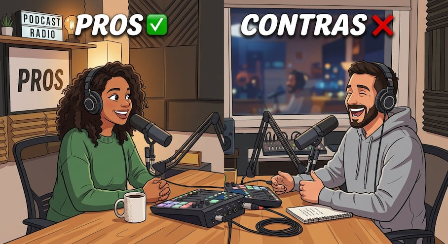 ¿Por qué todos quieren un podcast? Conoce los pros y contras de este formato 