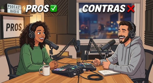 ¿Por qué todos quieren un podcast? Conoce los pros y contras de este formato