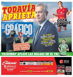 Portada El Gráfico | Jueves 24 de septiembre de 2026