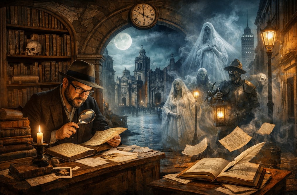 Fantasmas, brujería y profecías: Los secretos que guarda la historia de México (Foto: Creada con IA)