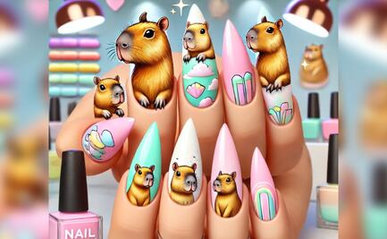 Uñas + capibaras = La combinación más adorable del año ¡Mira estos diseños!