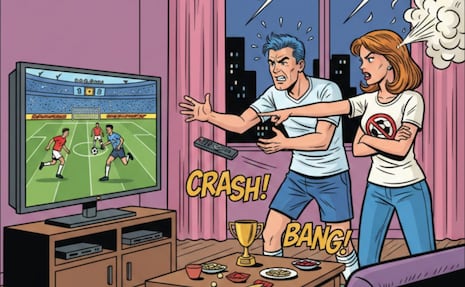 Italia: Discusión por el VAR termina en apuñalamiento entre esposos