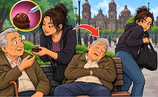 Cuidado con doña que regala chocolates con droga para bolsear, en el Centro Histórico CDMX