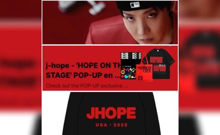 Army México agota la mercancía de la Pop Up Store de J-Hope On The Stage