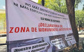 Vecinos buscan declarar Roma Norte y Sur como Zona de Monumentos Artísticos