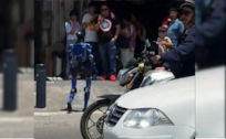 ¿Cuándo viajamos en el tiempo? Androide es grabado pasando por las calles de Guadalajara