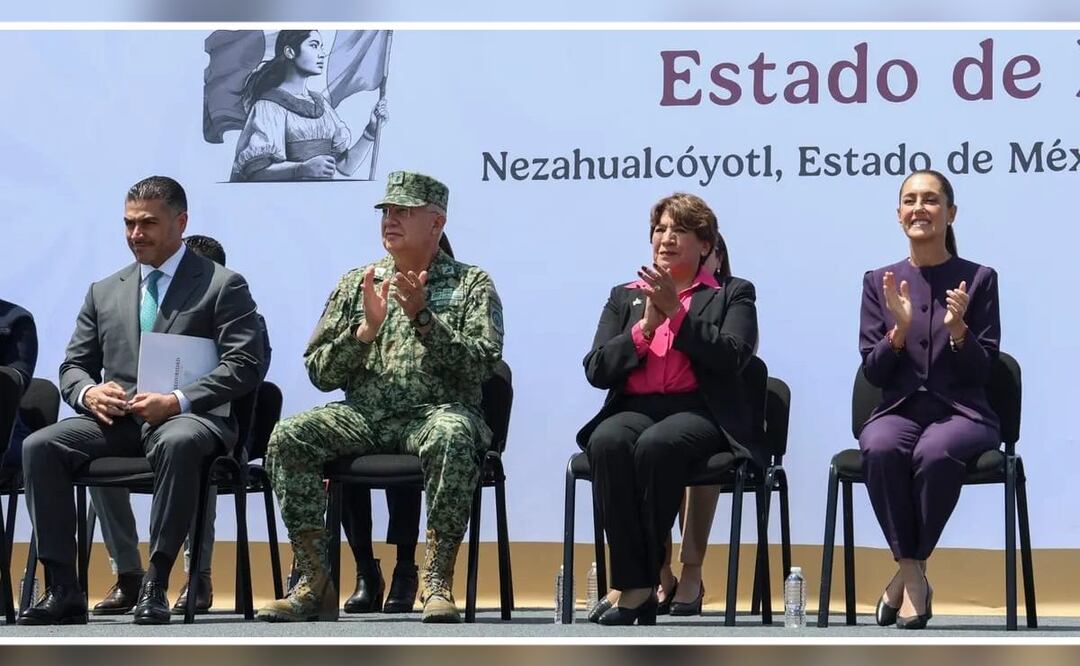 Foto: Especiales (¿Cómo Claudia Sheinbaum y Delfina Gómez refuerzan la seguridad en el oriente de Edomex?)