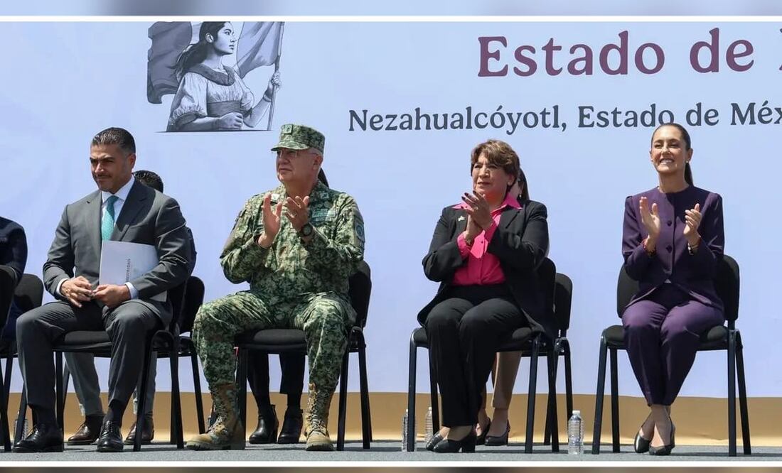 Foto: Especiales (¿Cómo Claudia Sheinbaum y Delfina Gómez refuerzan la seguridad en el oriente de Edomex?)