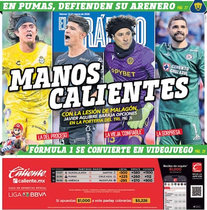 Portada El Gráfico | Viernes 13 de marzo de 2026