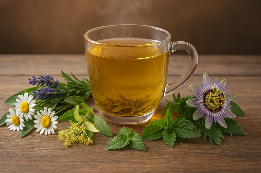 ¿Cuáles son los 7 tés más efectivos para relajarme y dormir bien? (Foto: Creada con IA para fines ilustrativos)