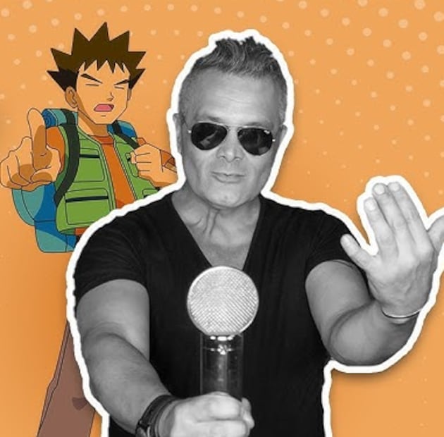 Actor de doblaje de Brock (Foto: Captura de video)