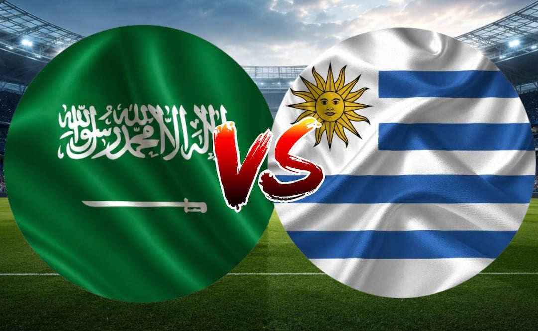 Arabia Saudita vs Uruguay. Foto: (El Gráfico)