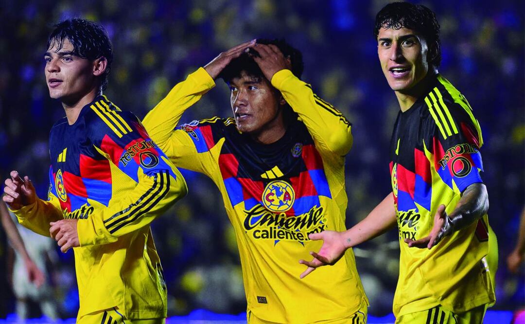 Jugadores del América lesionados. Foto: (Redes Sociales)