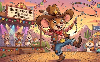 Baile masivo del "Ratón Vaquero" por el Día de las Madres: ¡Saca los pasos prohibidos!