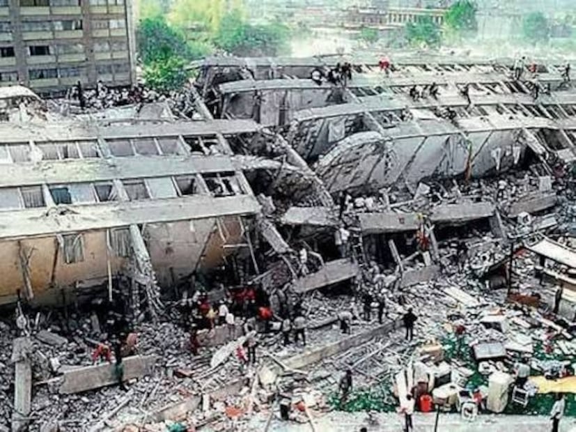 Lugares de la CDMX que desaparecieron tras el terremoto de 1985. Foto: (Archivo General de la Nación)
