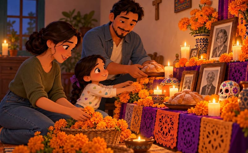 ¿Qué lleva una ofrenda de Día de Muertos? Lista de elementos y su significado