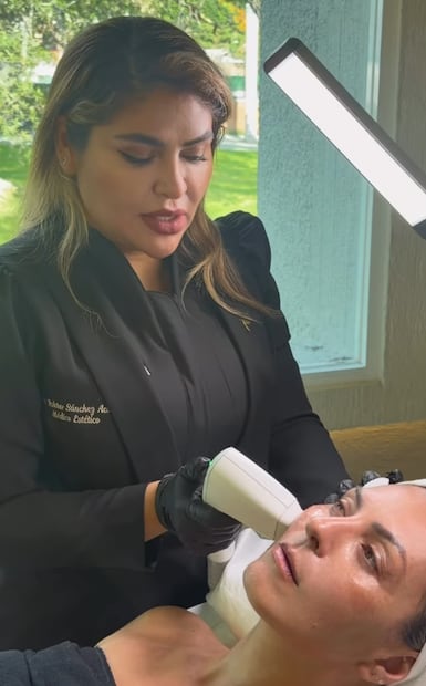 Mariana Ochoa y la Doctora Ishtar Sánchez (Foto: Instagram)