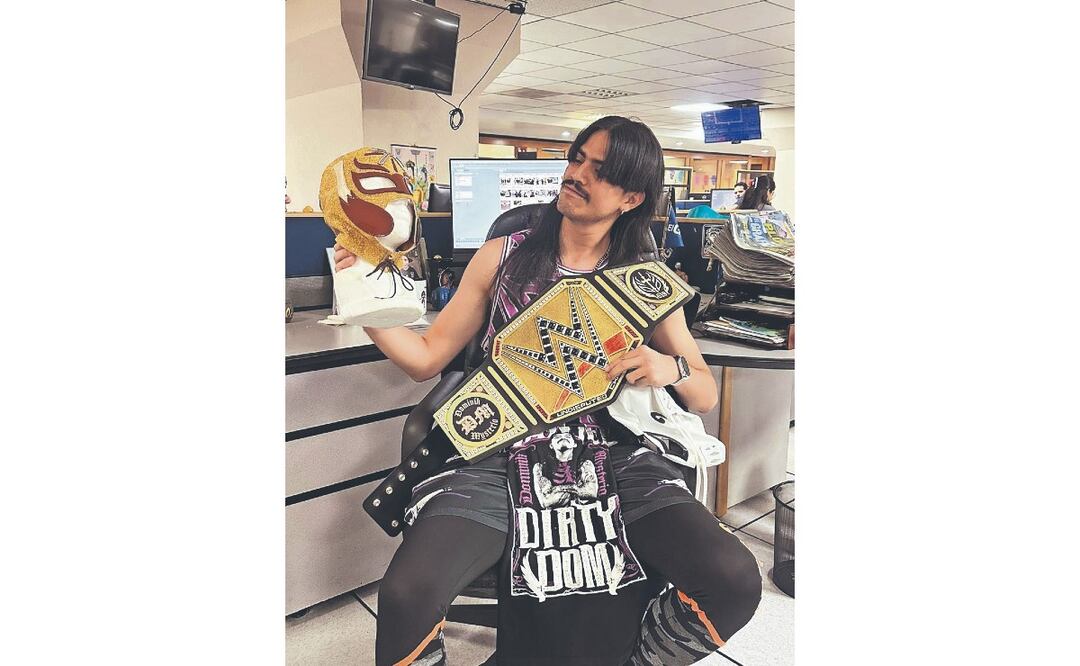 "El Domimik de Temu" llegó para ganarse el cariño de los fans de la lucha libre mexicana
Imagen: Sergio Trejo