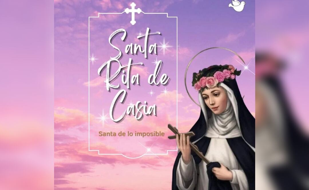 Hoy 22 de mayo se festeja a Santa Rita de Casia, patrona de las causas imposibles