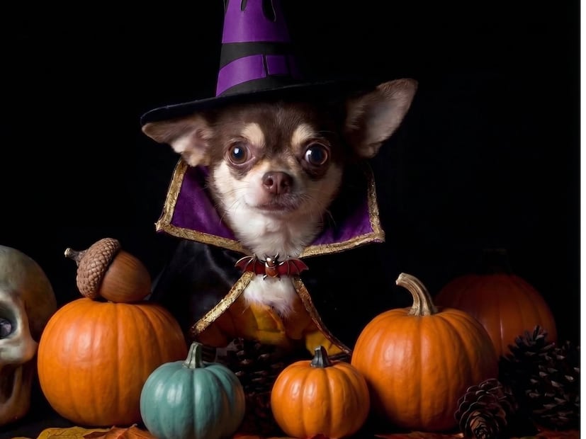 Chihuahuas se apoderarán de Chapultepec con una caminata de Halloween y Día de Muertos
Foto: Chiwinity / Redes Sociales